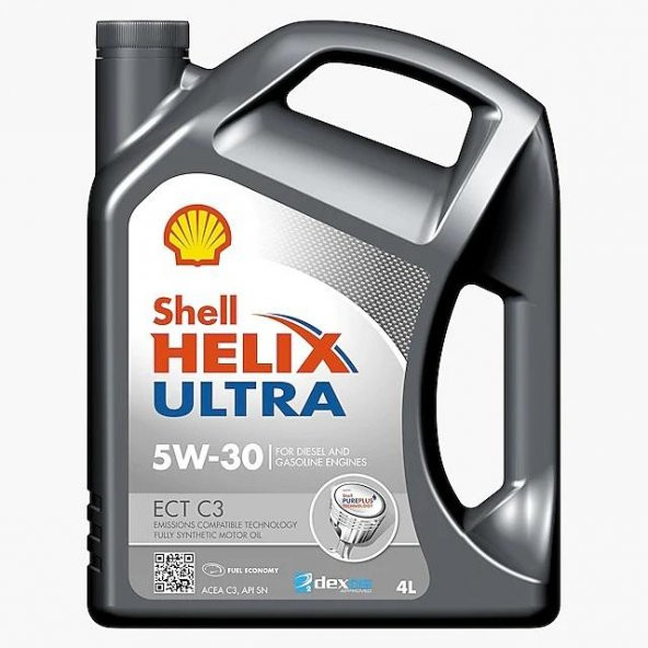SHELL HELİX ULTRA ECT C3 5W30-4 LİTRE MB 229.51-BMW LL-04 - 2