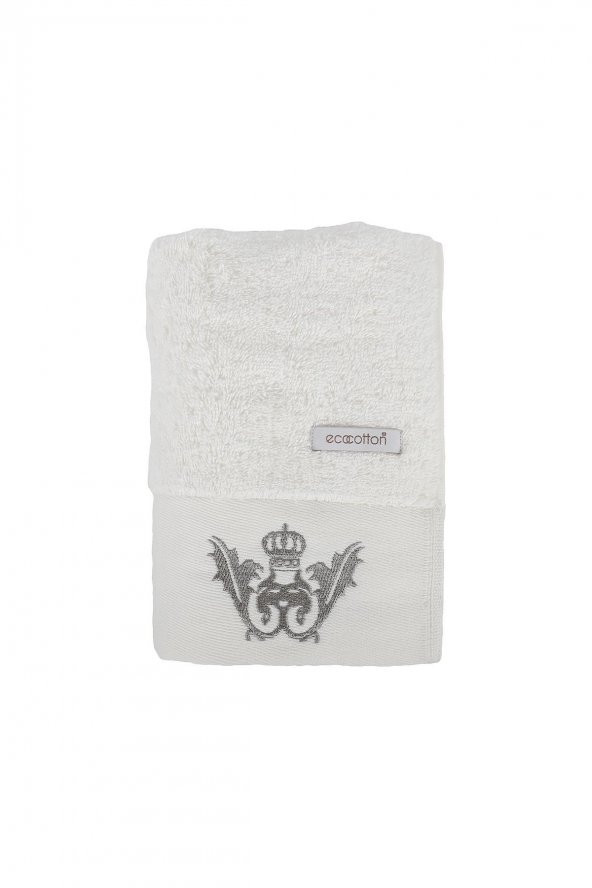 Ecocotton Organik Pamuk Havlu - Azra Krem 50X90 - 2