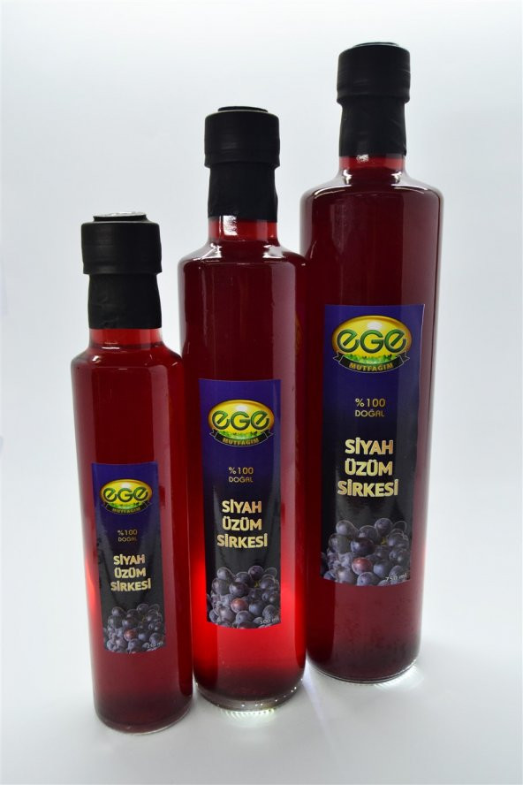Egemutfağım - Doğal Siyah Üzüm Sirkesi - 750 ML - 3
