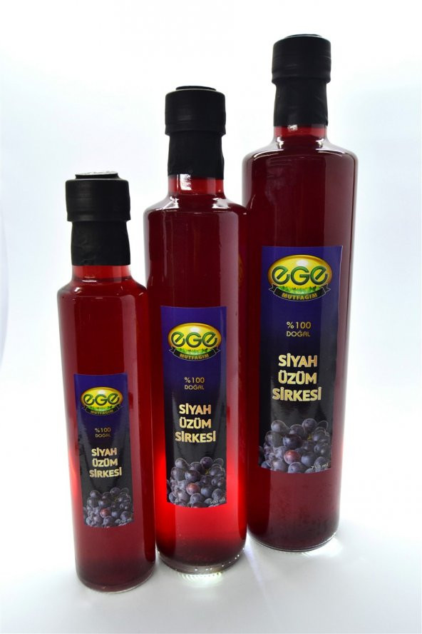 Egemutfağım - Doğal Siyah Üzüm Sirkesi - 500 ML - 4