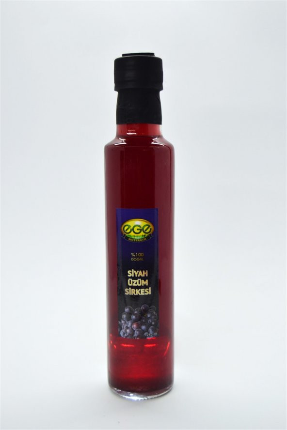 Egemutfağım - Doğal Siyah Üzüm Sirkesi - 250 ML