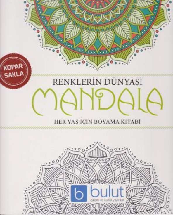 Yetişkinler için boyama kitabı  Renklerin DÜNYASI   Mandala boyama ARTI ADEL 36 LI KURU BOYA