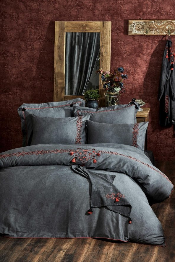 Ecocotton Organik Pamuk Çift Kişilik Nevresim Takımı - Toga - 6