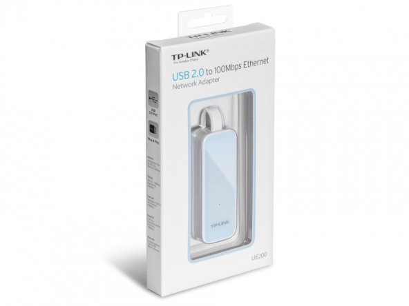 TP-LINK UE200 USBDEN ETHERNETE ADAPTÖR.1 PORT.USB - 5