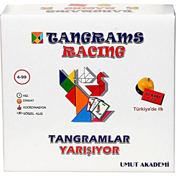 Tangrams Racing (Tangramlar Yarışıyor) Tangram Seti
