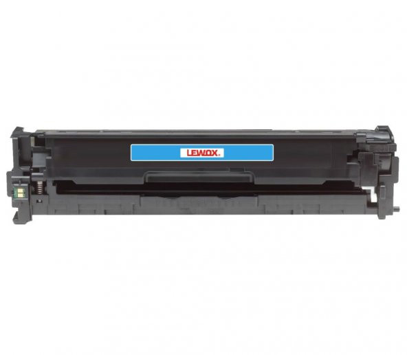 LEWOX CE321A (128A) MUADİL TONER,MAVİ (1,3K)