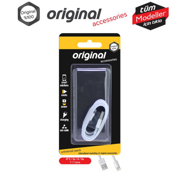 Vice IOS/Iphone Serisi Şarj ve Data Kablosu - 3
