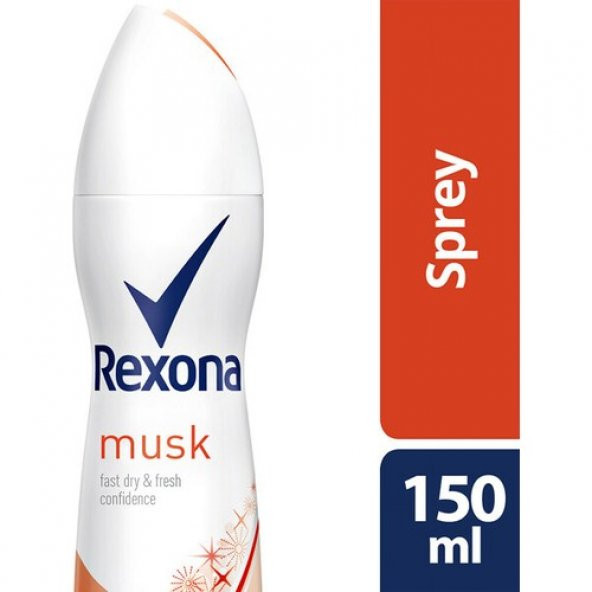Rexona Musk Kadın Deodorant 150ml x 3 Adet - 2
