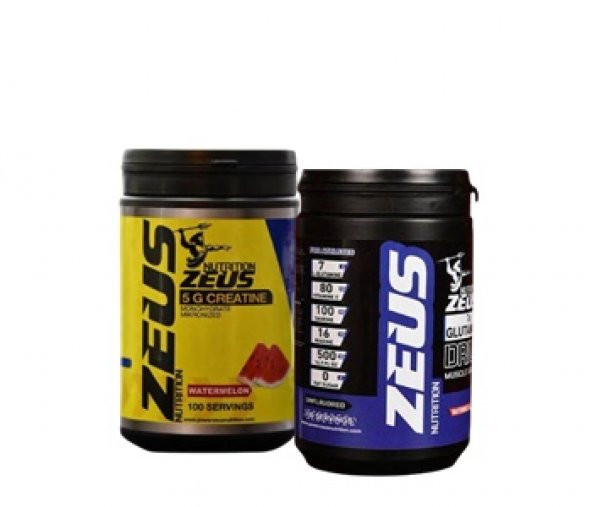 Zeus Nutrition Glutamine 500 Gr-Zeus Nutrition Creatine 500 Gr