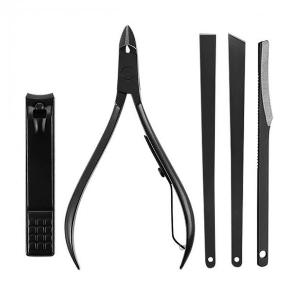 18 Parça Manikür Seti Pedikür Seti El Ayak Tırnak Makası Seti - 11