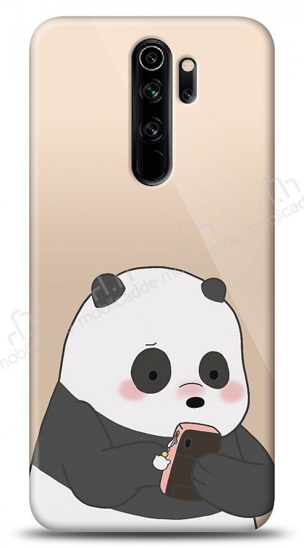 Xiaomi Redmi Note 8 Pro Confused Panda Kılıf