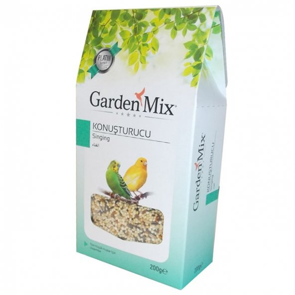 Garden Mix Platin Konuşturucu Muhabbet Kuşu Yemi 200 gr