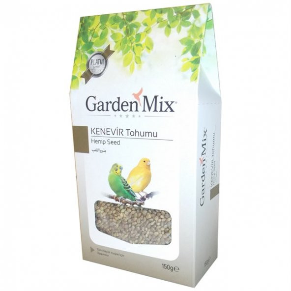 Garden Mix Kenevir Tohumu Kuş Yemi 150 gr