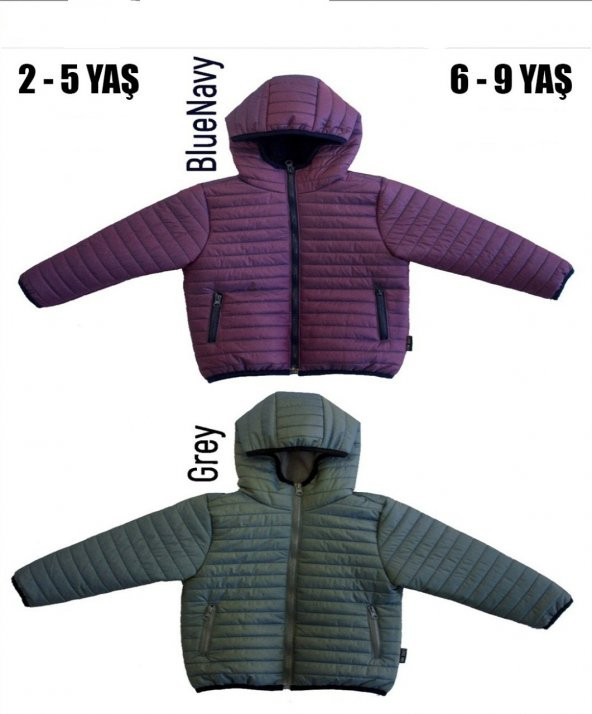 HBL BLUENAVY KAPÜŞONLU ÇOCUK MONT 2-5 YAŞ