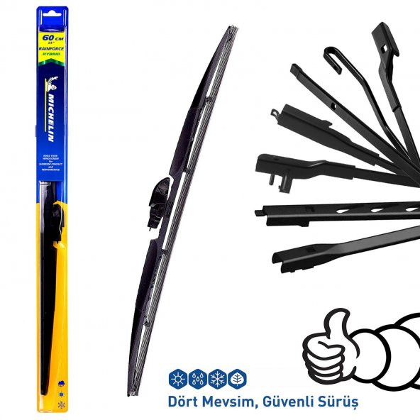 Michelin Rainforce™ MC19824 60CM 1 Adet Universal Hibrit Silecek - 2