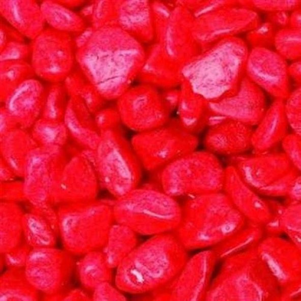 Kırmızı Fanus Akvaryum Çakılı 1kg