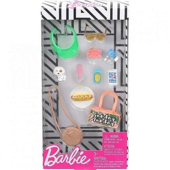 Barbie nin Son Moda Aksesuarları Sunday Funday FND48-GHX33 - 2