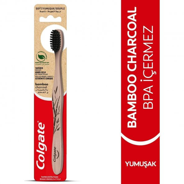 Colgate Bamboo Charcoal Diş Fırçası Soft