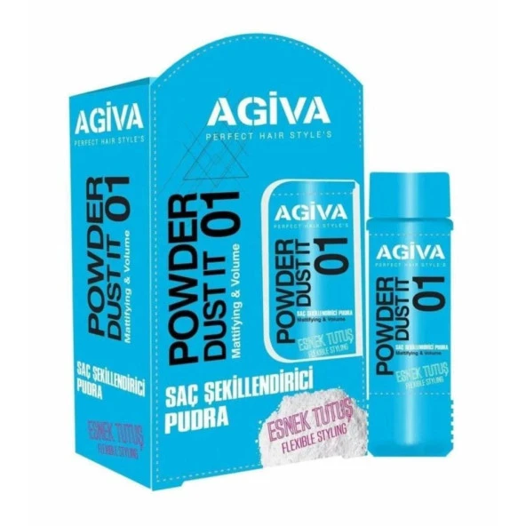 Agiva Şekillendirici Pudra Wax 01 Esnek Tutuş 20 Gr