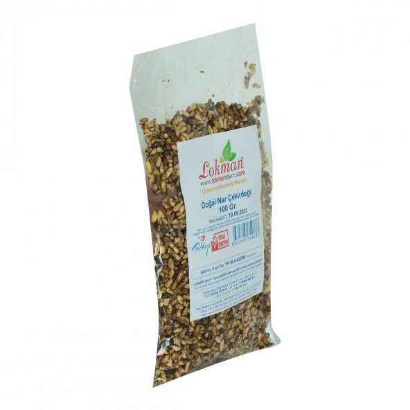LokmanAVM Doğal Nar Çekirdeği 100 Gr Paket - 4