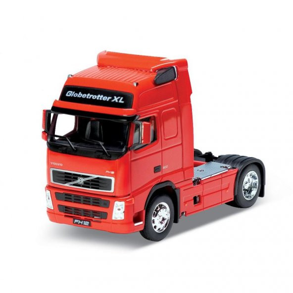 Welly 1:32 Metal Volvo FH12 Model Tır Kafası 4 Teker Kırmızı 32630S-W - 2