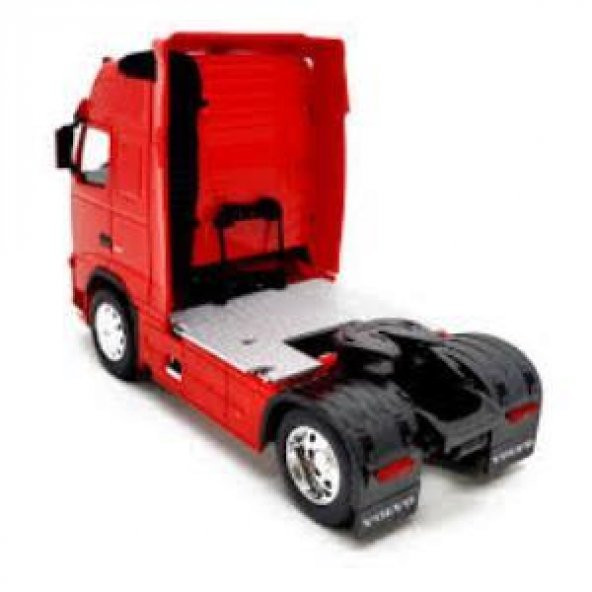 Welly 1:32 Metal Volvo FH12 Model Tır Kafası 4 Teker Kırmızı 32630S-W - 3