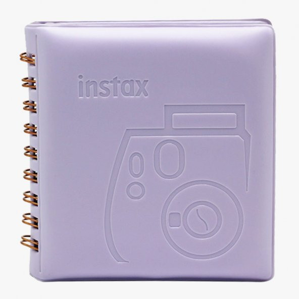 İNSTAX MİNİ 11 FOTOĞRAF MAKİNESİ+ÇANTA+ALBÜM+ASKI+PİL+10 LU FİLM+ MANDAL+2 ADET DEKLANŞÖR DÜĞMESİ (lila) - 4