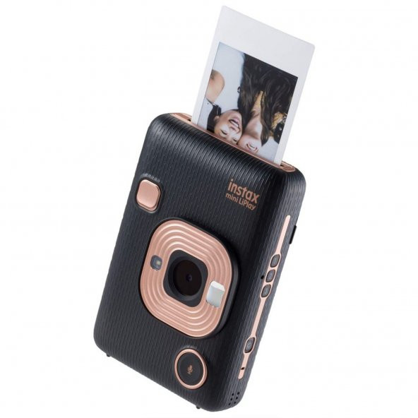 Fujifilm Instax Mini LiPlay Şipşak Fotoğraf Makinesi +20 li film (ELEGANT BLACK) - 6