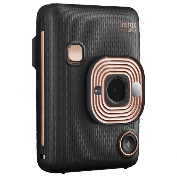 Fujifilm Instax Mini LiPlay Şipşak Fotoğraf Makinesi +20 li film (ELEGANT BLACK) - 8