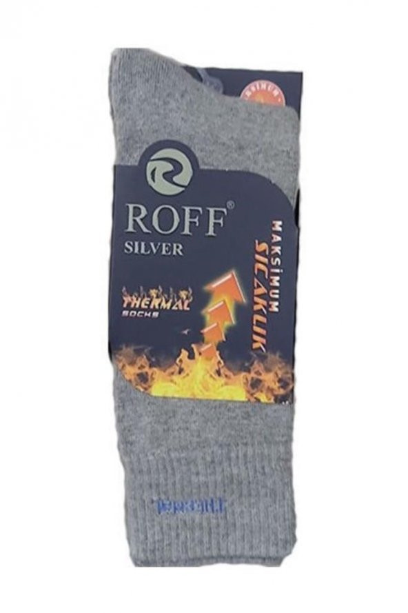 Roff Dikişsiz Termal Erkek Çorap 3lü Paket - 2
