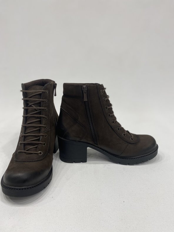 Castle Black 10162 Nubuk Kadın Bot - 3