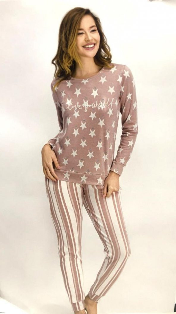 Arnetta Pamuk Pijama Takımı AR1140 - 1