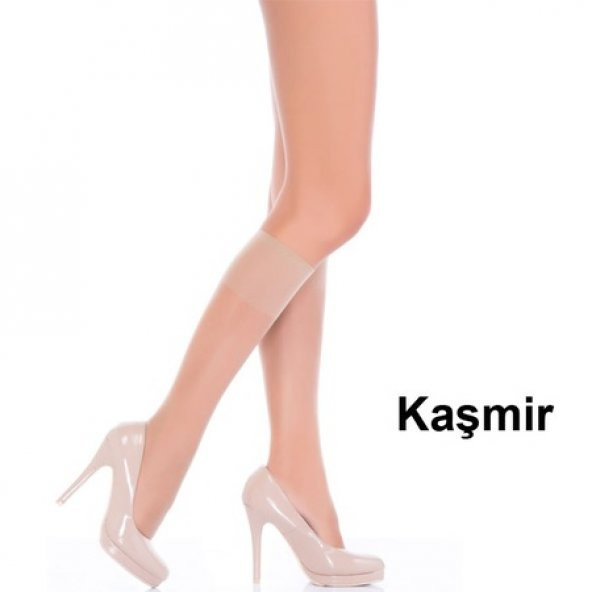 12 Adet Penti Fit 15 Pantolon Çorabı Dizaltı Çorap 15 Den Parlak - 8