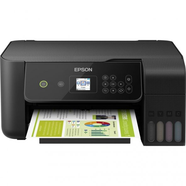 Epson L3160 ECOTANK Fotokopi,Tarayıcı WiFi Mürekkep Tanklı Yazıcı