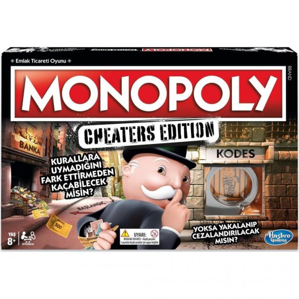 Monopoly Cheaters Edition Kutu Oyunu E1871