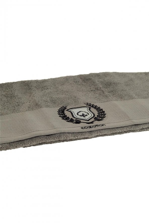 Ecocotton Organik Pamuk Havlu - Arms Gri 80x150 - 3