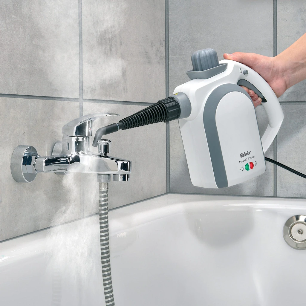 Fakir Pocket Clean Çok Fonksiyonlu Buharlı Temizleyici Beyaz - Gri - 3