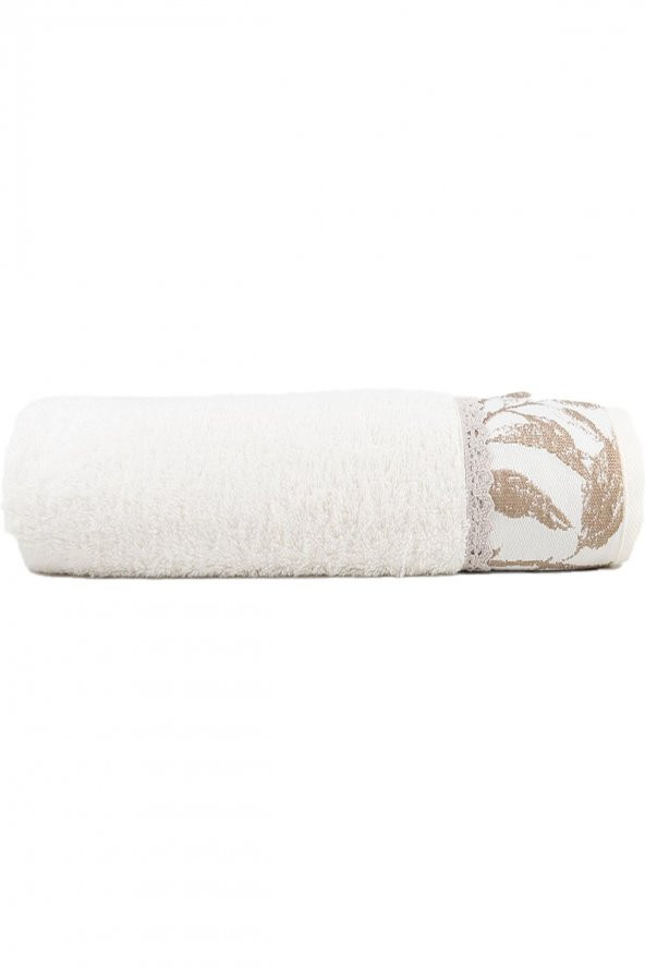 Ecocotton Organik Pamuk Havlu - Carmi Krem 80x150 - 2