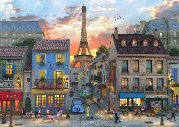 Anatolian Puzzle 3000 Parça Paris Sokakları
