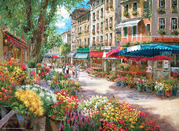 Anatolian Puzzle 1000 Parça Paris Çiçek Pazarı