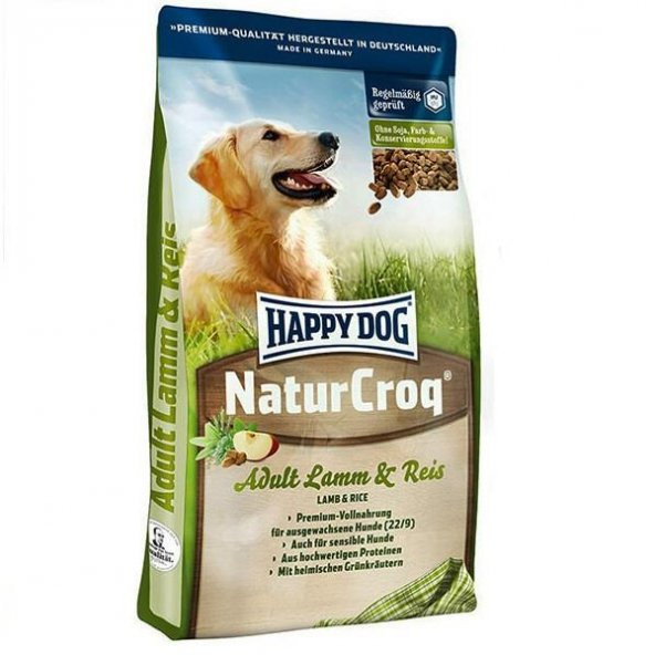 Happy Dog Natur Croq Kuzu Prinç Köpek Maması 18 Kg