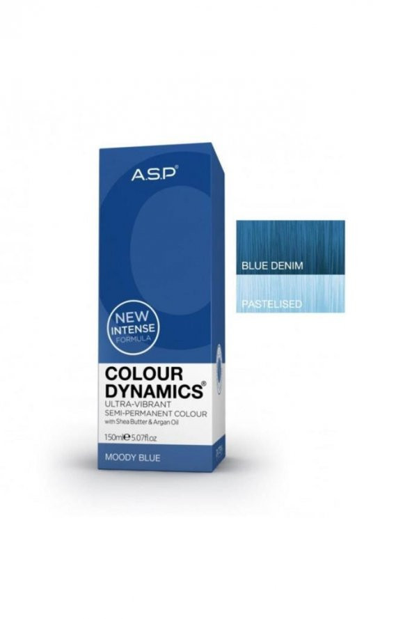 Affinage  Asp Moody Blue Yarı Kalıcı Saç Boyası 150 ml