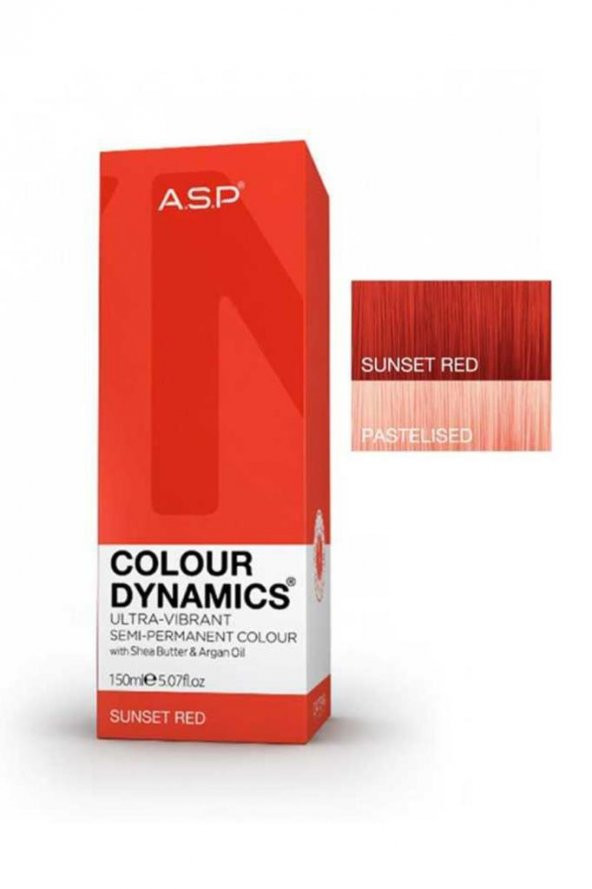 Affinage Asp Sunset Red Yarı Kalıcı Saç Boyası 150 ml