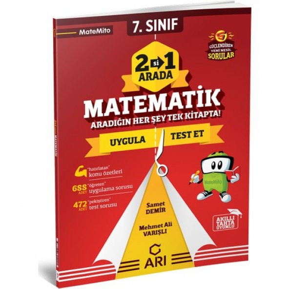 Arı Yayınları 7. Sınıf 2Si1 Arada Matematik