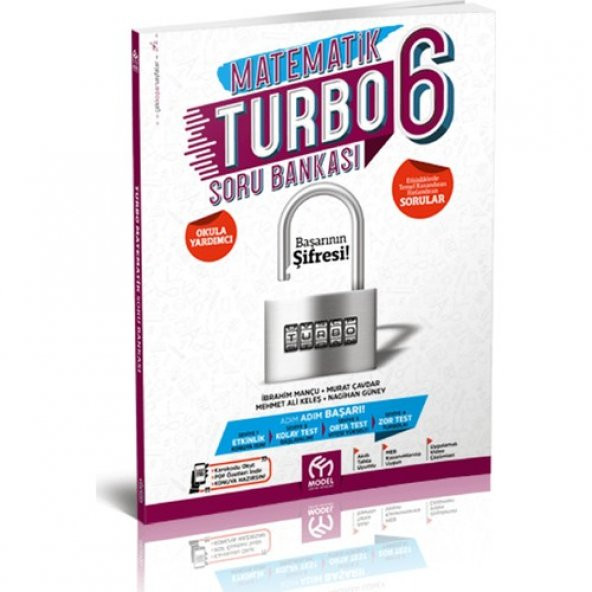Model Eğitim Yayınları 6. Sınıf Matematik Turbo Soru Bankası