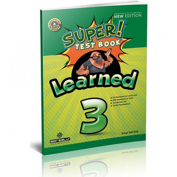 Borealis Yayınları 3. Sınıf Learned Super Test Book