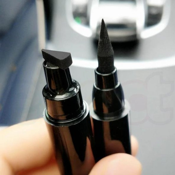 Çift Taraflı Eyeliner , Eyeliner Kolay Kuyruk Çizme Kalemi - 2