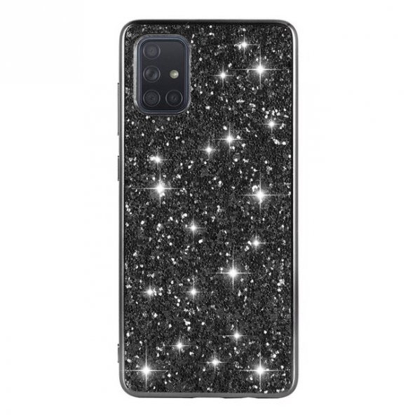Teleplus Samsung Galaxy M51 Kılıf Lüks Pullu Glitter Silikon
