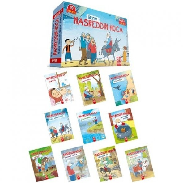 Bizim Nasreddin Hoca Hikaye Serisi (10 Kitap) - Model Çocuk Yayınları