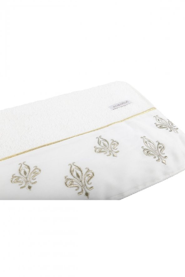 Ecocotton Organik Pamuk Aile Bornoz Seti - Aslışah Krem-Krem 10 Parça - 5